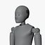 Mannequin femme et enfant truqué pour crash test