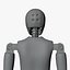 Mannequin femme et enfant truqué pour crash test
