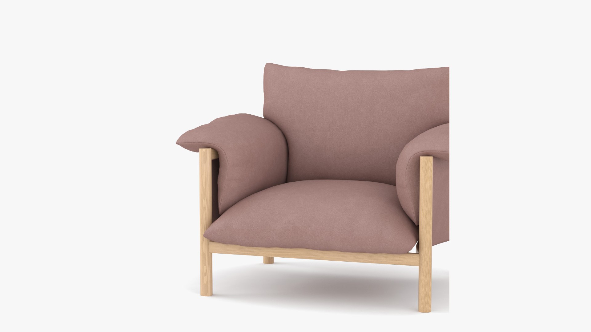 Jardan Wilfred Armchair 3D model TurboSquid 2173109