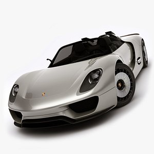 Porsche Spyder 918 Rigged