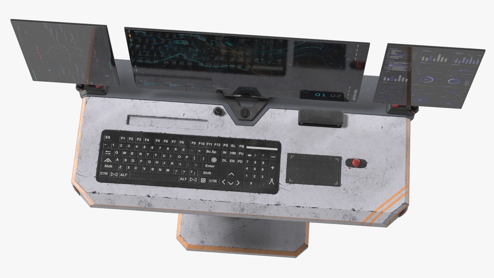 Sci-fi Three Monitor Computer 3D model https://p.turbosquid.com/ts-thumb/XA/a04PuG/q1/scifithreemonitorcomputer3dsmodel011/jpg/1696623236/1920x1080/fit_q87/4e53777c8c23e44192ac0361648c9215efd1cb31/scifithreemonitorcomputer3dsmodel011.jpg