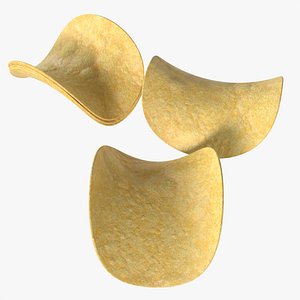 Potato chips 04 3D