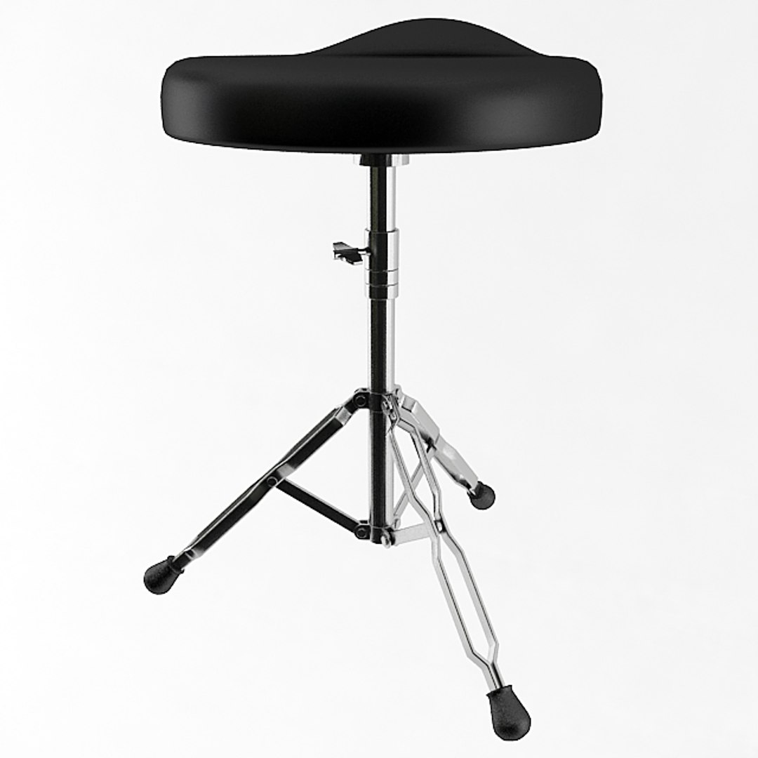 3D drum stool TurboSquid 1301586
