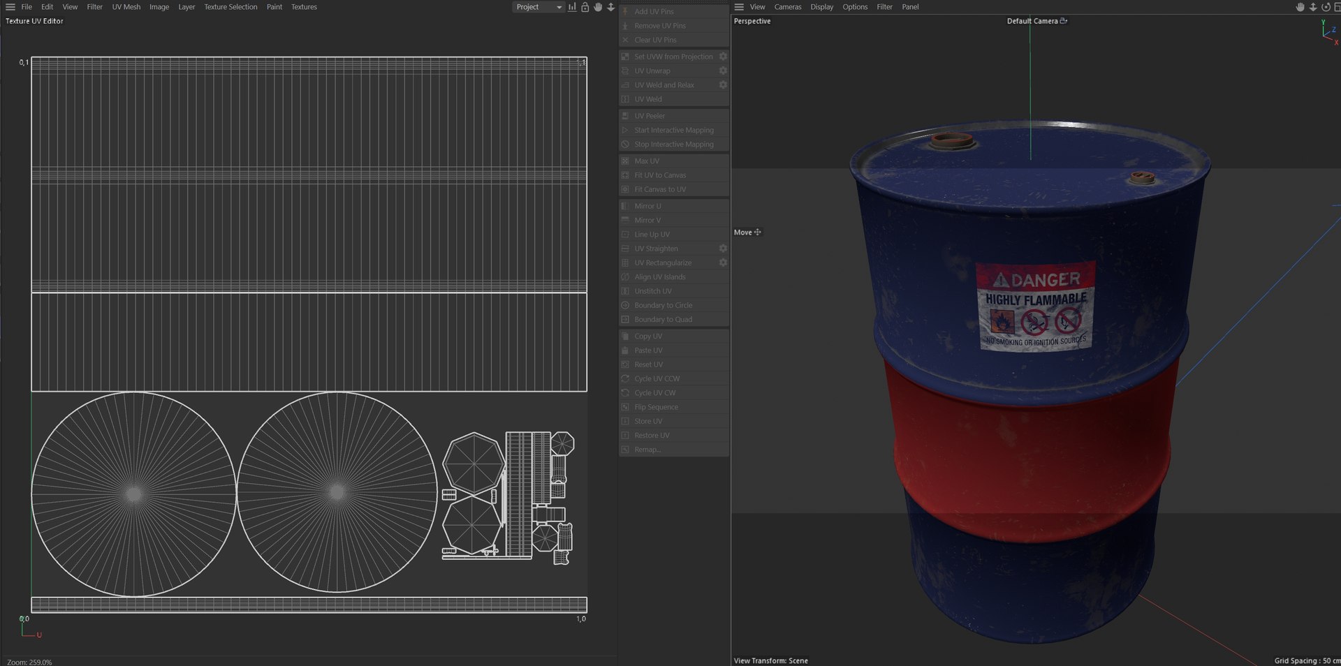 3D Oil Drum model https://p.turbosquid.com/ts-thumb/XA/cSr62h/EA/uv/jpg/1779861281/1920x1080/fit_q87/7cd4a33d0f2ba5fb7493f4fffc12aa53c8a4d33c/uv.jpg