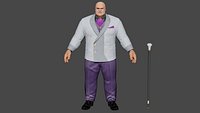 Kingpin Low-poly