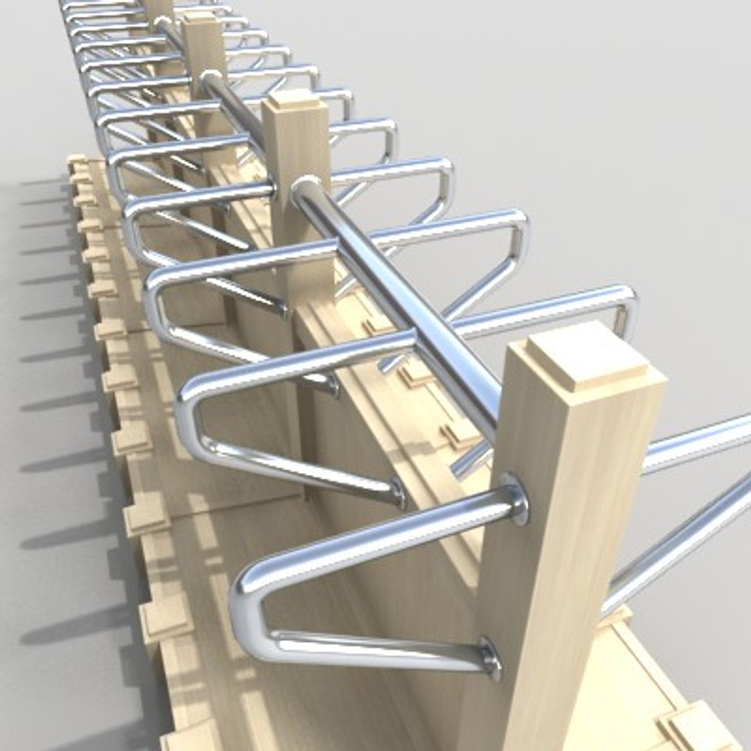 3d model sided rack bags