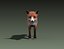 Red Fox (FUR) (ANIMATED)