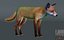 Red Fox (FUR) (ANIMATED)