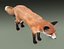Red Fox (FUR) (ANIMATED)