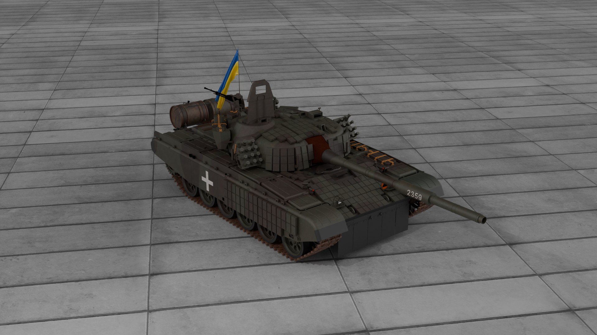 PT 91 Twardy Ukraina Blender 4 model https://p.turbosquid.com/ts-thumb/XA/wCpWis/nW/pt91_twardy_ukr_render_4a/jpg/1722164094/1920x1080/fit_q87/8be972002f4b467be4893f446c5e0e7a025d61ec/pt91_twardy_ukr_render_4a.jpg