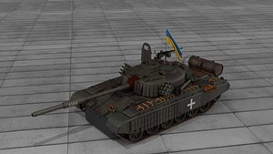 PT 91 Twardy Ukraina Blender 4 model
