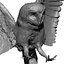 Lechuza en vuelo (taxidermia)