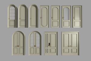 French Interior Door model