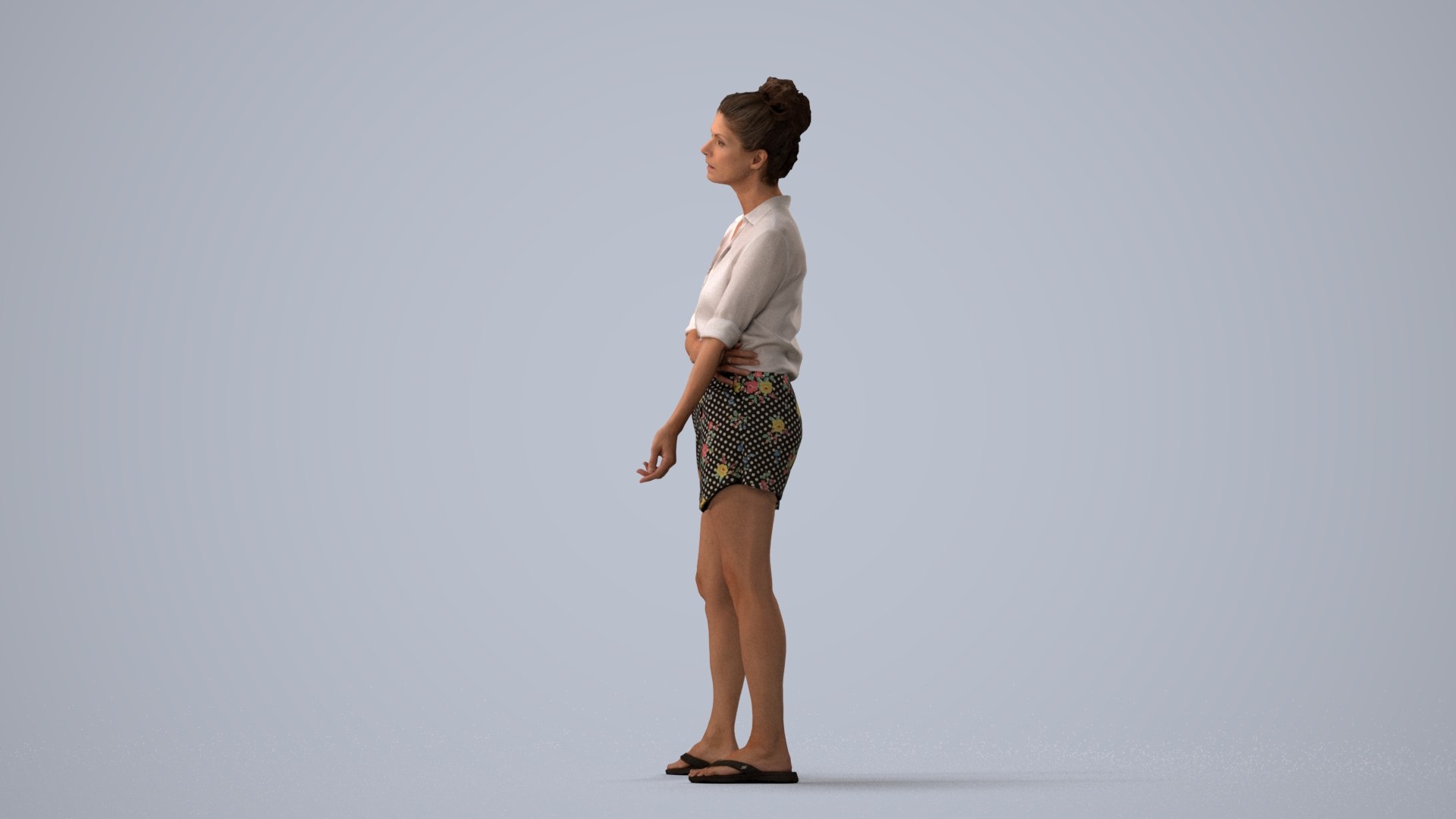 00446Zoe005 - Adult Caucasian woman relaxing in public space wearing casual summer clothing 3D https://p.turbosquid.com/ts-thumb/XB/0OT2Iw/8n/00446_zoe005_state2_frame_0002/jpg/1773162530/1920x1080/fit_q87/829f4db3a4e83a2a81f34a2ded71b157a0d7964b/00446_zoe005_state2_frame_0002.jpg