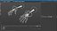 Hands in Yellow Rubber Gloves Rigged for Cinema 4D