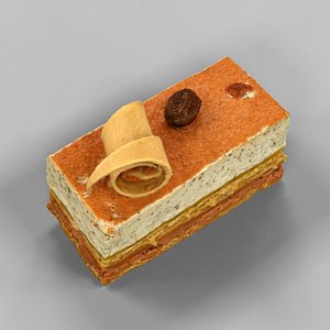 mocca cake obj