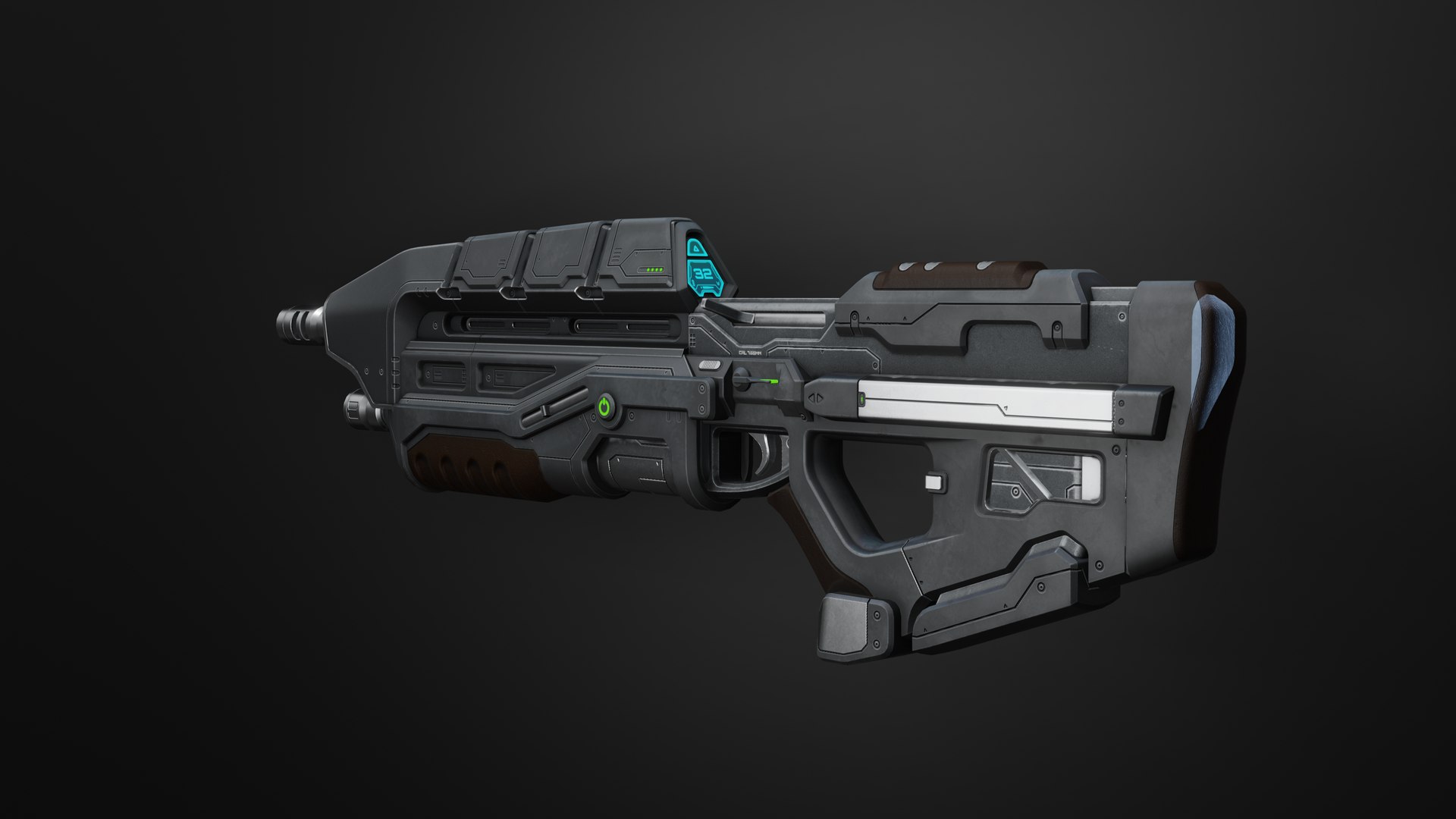 Halo Scifi Gun Pack 3d Model - Turbosquid 2035422