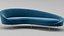 Ico Parisi Style Modern Curved Sofa Collection