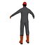 3d rigged worker man