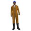 3d rigged worker man