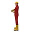 3d rigged worker man