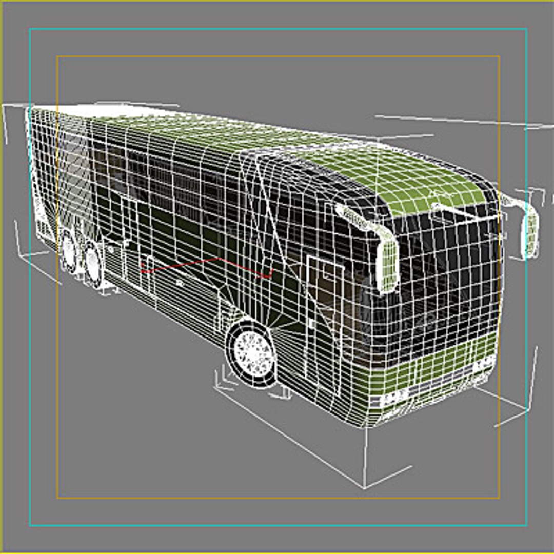 Solaris Coach 3d Model
