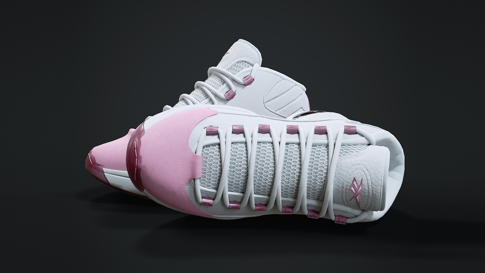 3D Model Reebok Question Sneaker - TurboSquid 2189177