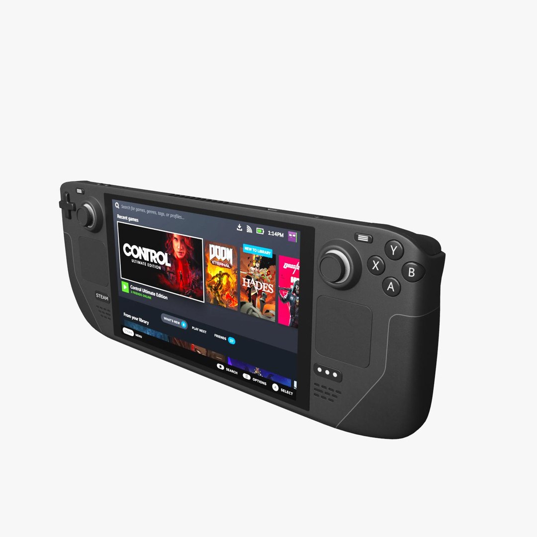 Valve Steam Deck Modelo 3D TurboSquid 1780725