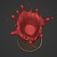 3D model Crown Splash