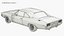 3D Dodge Charger RT 1968 model