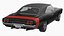 3D Dodge Charger RT 1968 model