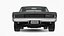 3D Dodge Charger RT 1968 model
