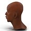 Cabeça masculina afro-americana 2