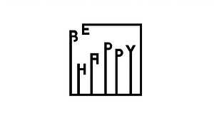 Poster Be happy
