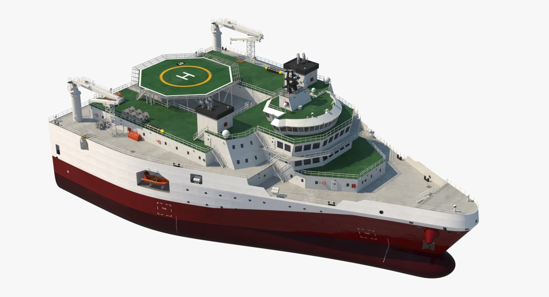 Oscv Offshore Ship 3D - TurboSquid 1176244