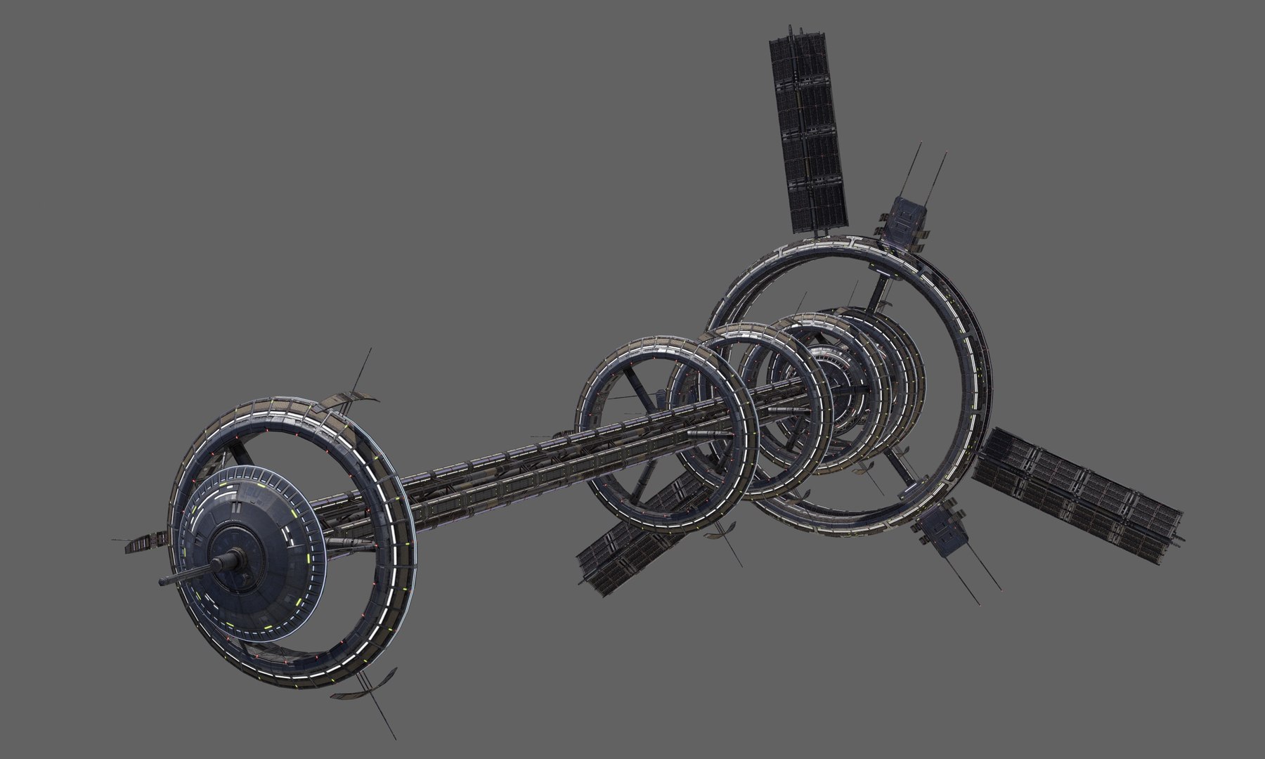 3D Space Station - TurboSquid 1378662