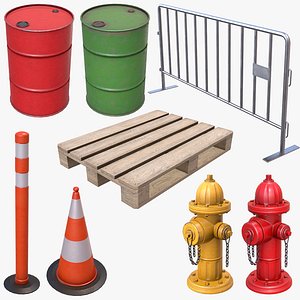 6 Street Elements Collection PBR