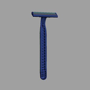 3D gillette blue