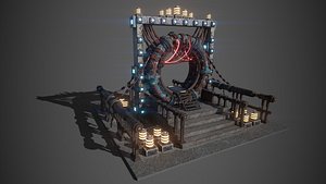 World portal 3D model