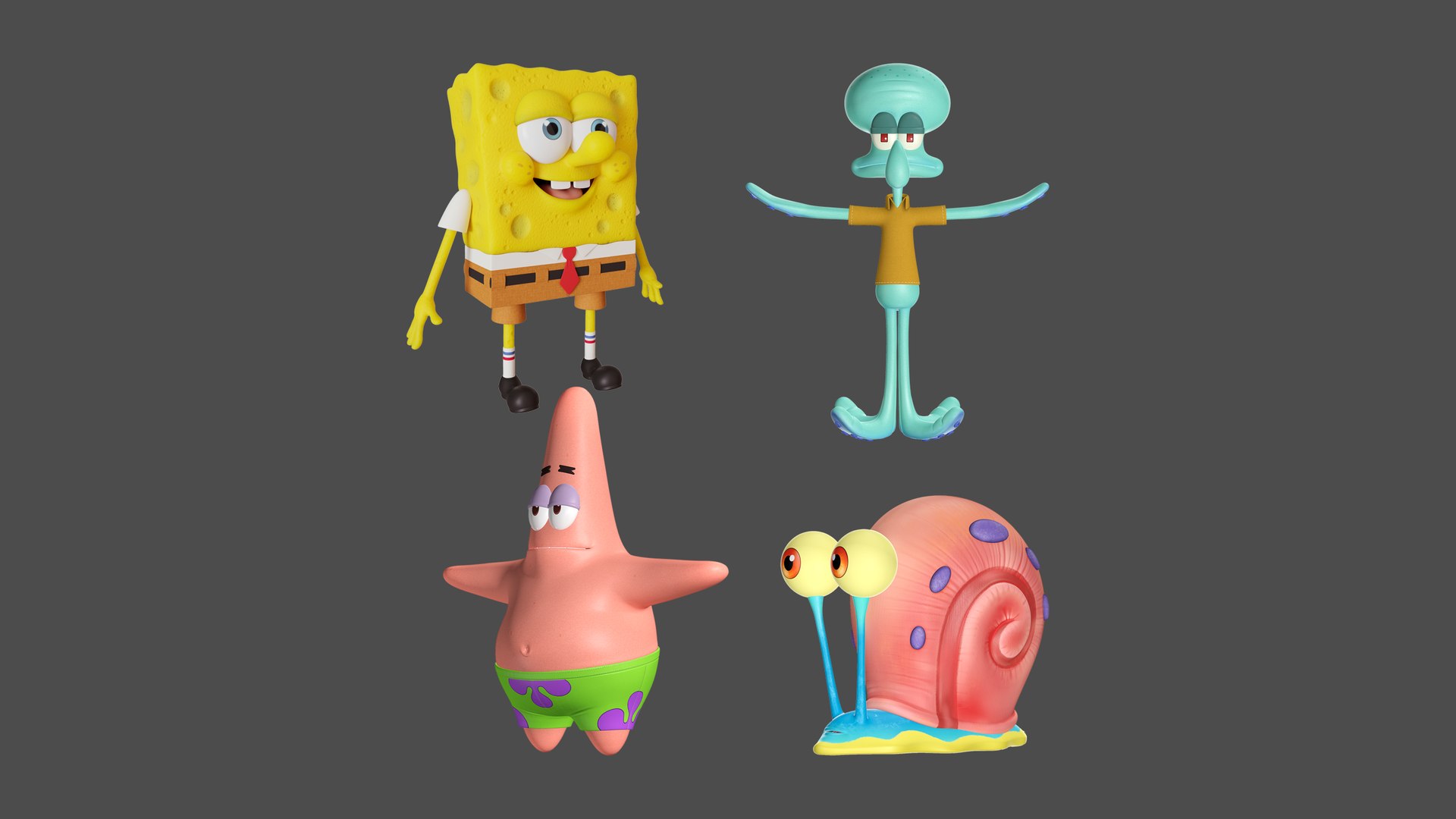 3D Sponge Bob characters Collection https://p.turbosquid.com/ts-thumb/XB/UH6ZWl/Ux/context/png/1742242374/1920x1080/fit_q87/aa6dc372ea4a2ee0e470c220316dcd9cb041eeb0/context.jpg