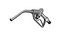 Detailed Silver Fuel Nozzle