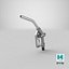 Detailed Silver Fuel Nozzle