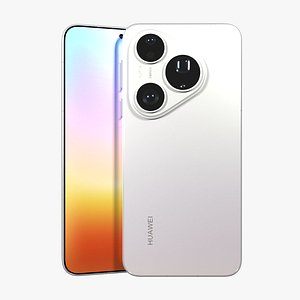 3D Huawei Pura 90 Pro Coconut White