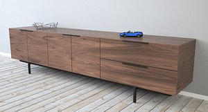 3D model dutch design cabinet joost