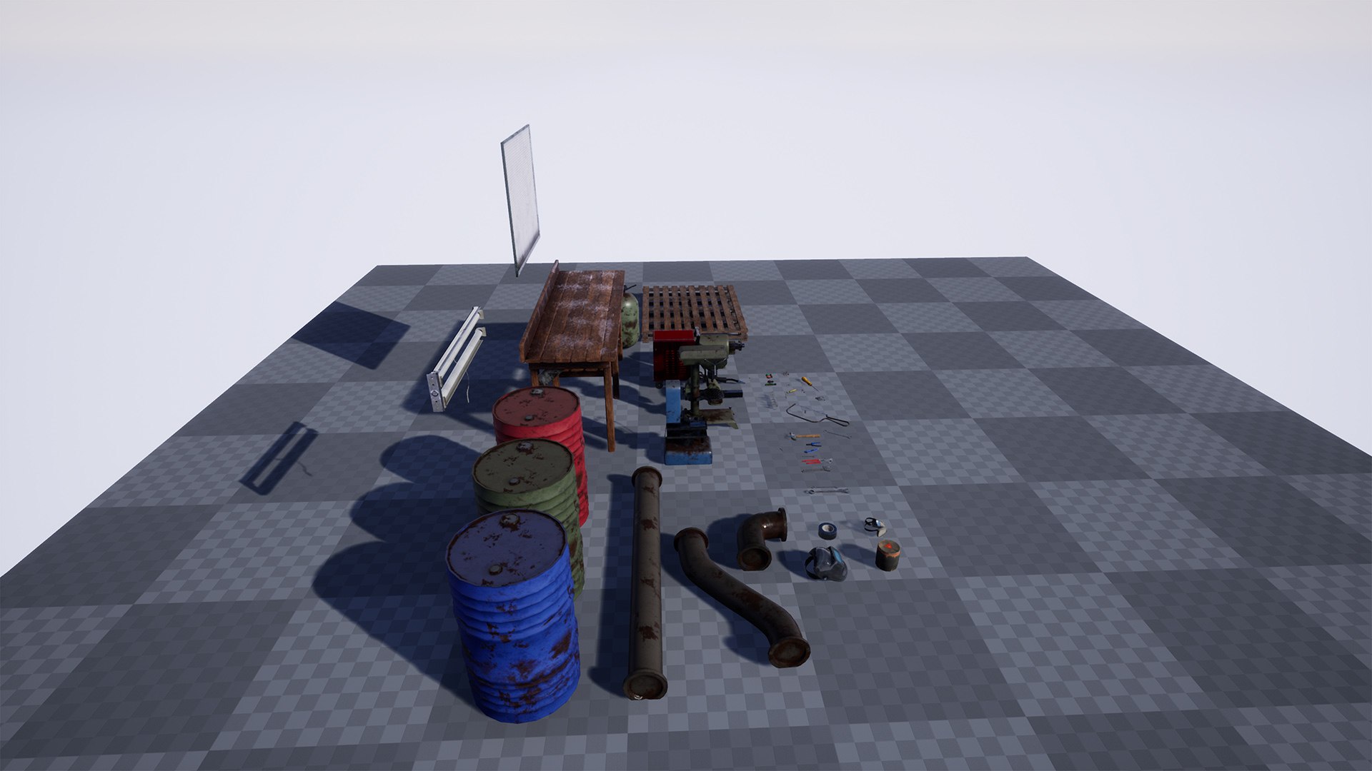 Workbench Props 40 Assets 3D - TurboSquid 1984330
