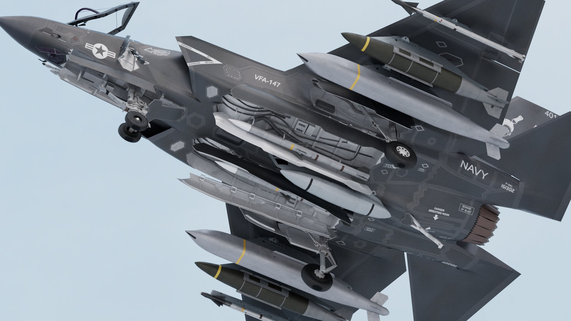 Lockheed Martin F-35C Lightning II 3D https://p.turbosquid.com/ts-thumb/XB/lHsmUP/Cx/29/png/1696534547/1920x1080/fit_q87/67784f6f39e53ab12a37a5efd29e03aa1b2e1b65/29.jpg