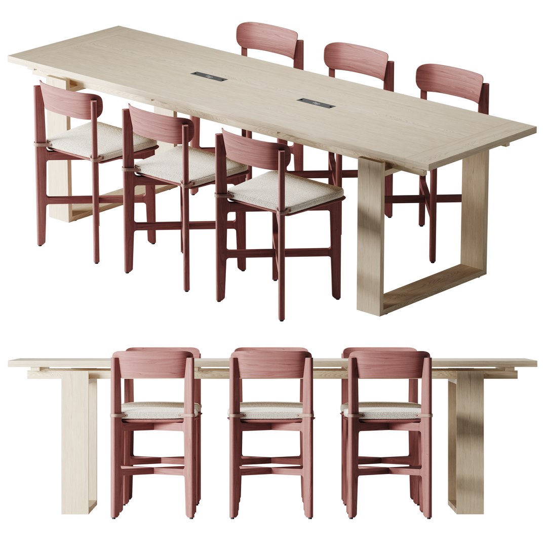 3D Meeting Table - Charm - TurboSquid 2251358