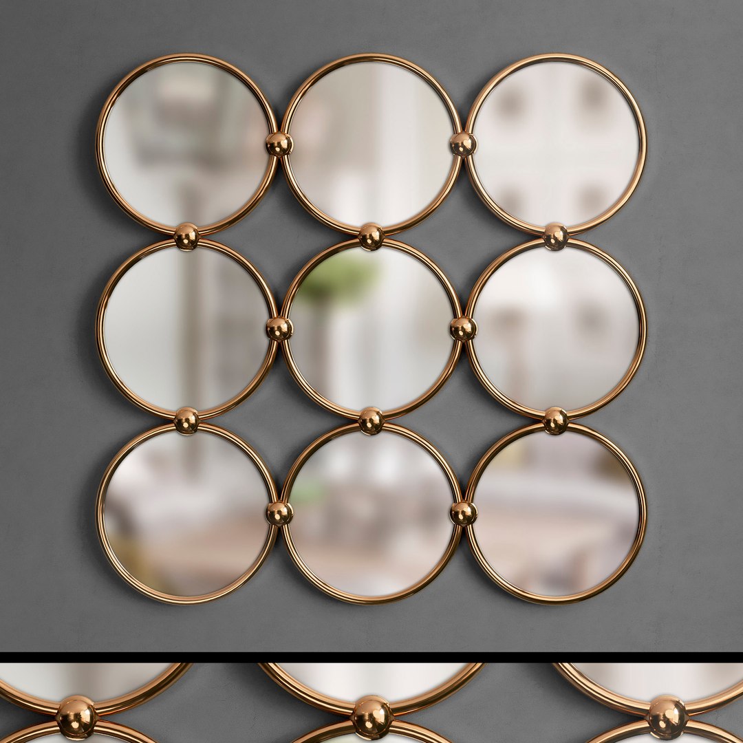 3D Mirrors Set 103 model - TurboSquid 1768218