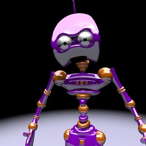 3d robot droid