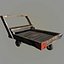 wood pushcart